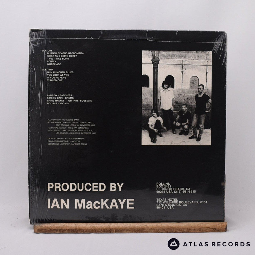 Rollins Band - Life Time - K-Disc LP Vinyl Record - EX/VG+