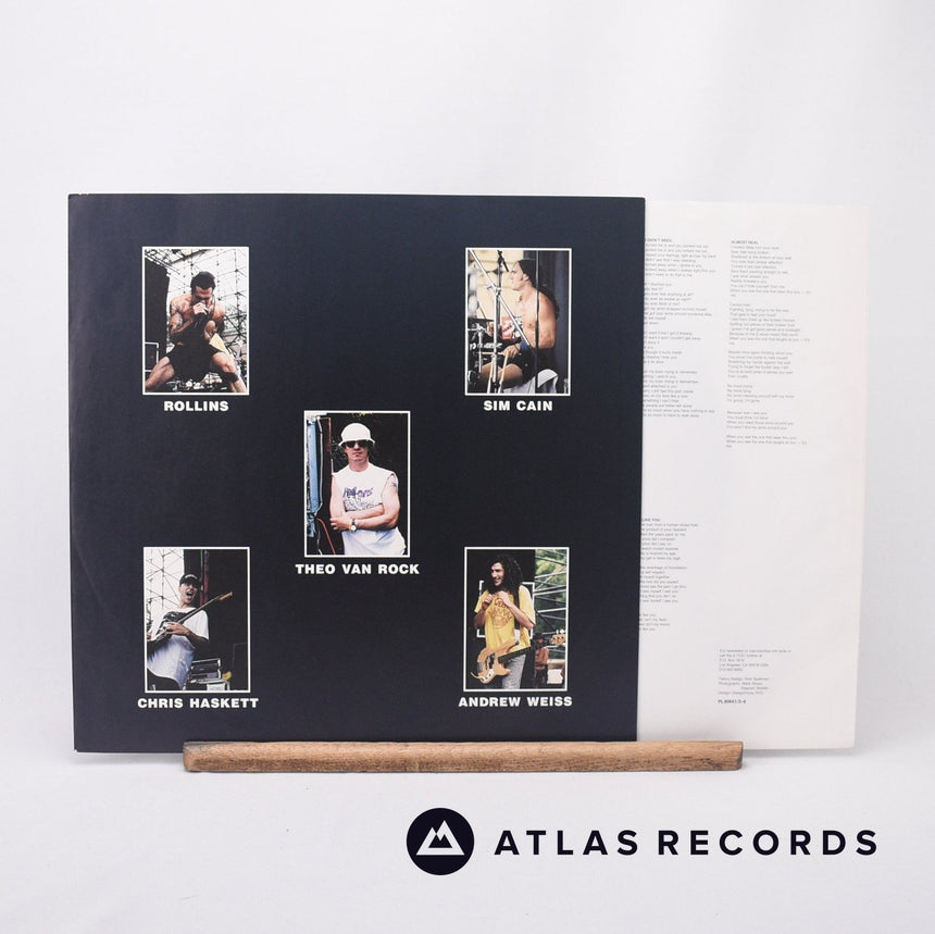 Rollins Band - The End Of Silence - 2 x LP Vinyl Record - EX/EX