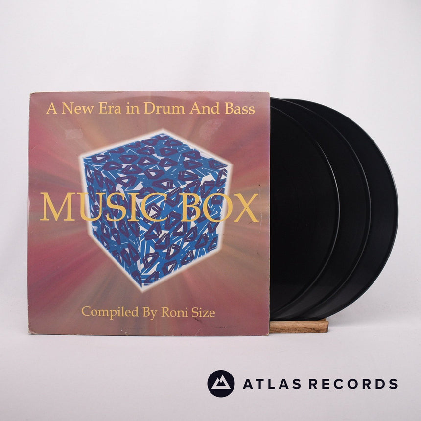 Roni Size Music Box - A New Era In Drum And Bass 3 x 12" Vinyl Record - Front Cover & Record