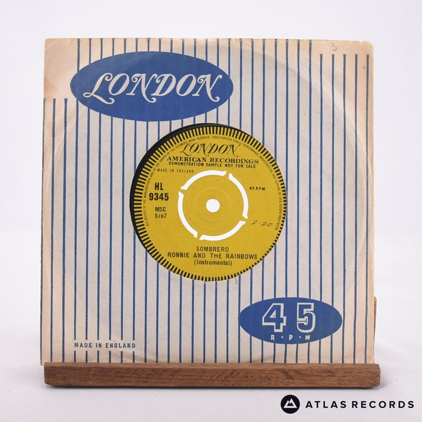 Ronnie & The Rainbows - Loose Ends - Promo 7" Vinyl Record - EX/EX