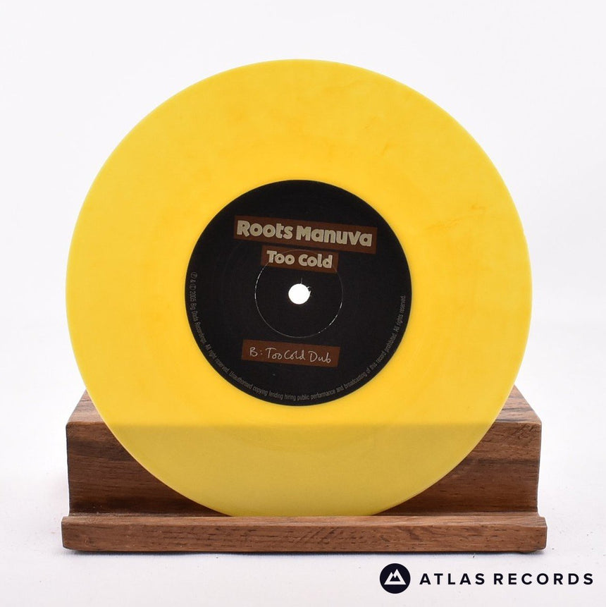 Roots Manuva - Too Cold - Yellow 7" Vinyl Record - EX/VG+