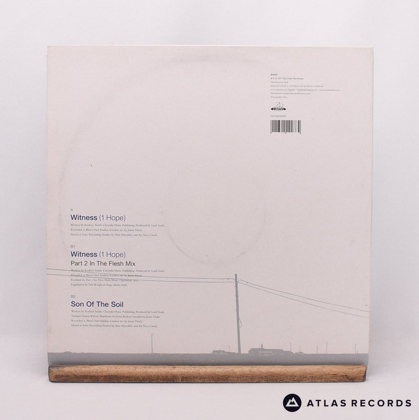Roots Manuva - Witness (1 Hope) - 12" Vinyl Record - VG+/VG+