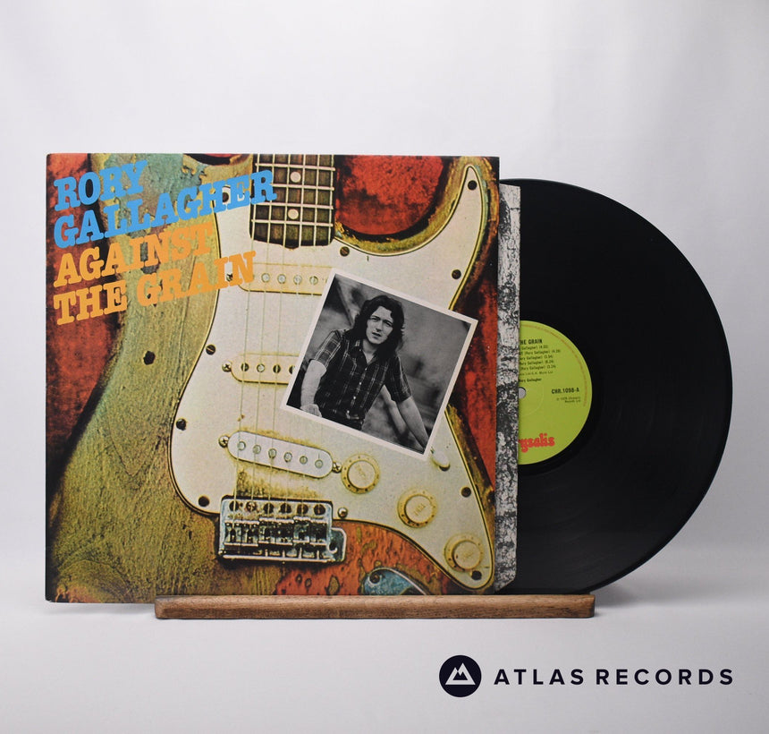 Rory Gallagher Against The Grain LP Vinyl Record - Front Cover & Record