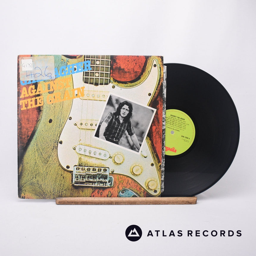 Rory Gallagher Against The Grain LP Vinyl Record - Front Cover & Record