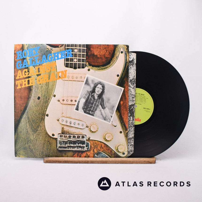 Rory Gallagher Against The Grain LP Vinyl Record - Front Cover & Record