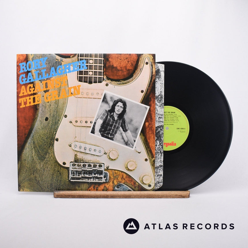Rory Gallagher Against The Grain LP Vinyl Record - Front Cover & Record