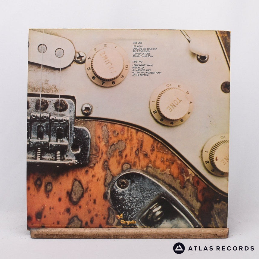 Rory Gallagher - Against The Grain - A3 B3 LP Vinyl Record - EX/EX