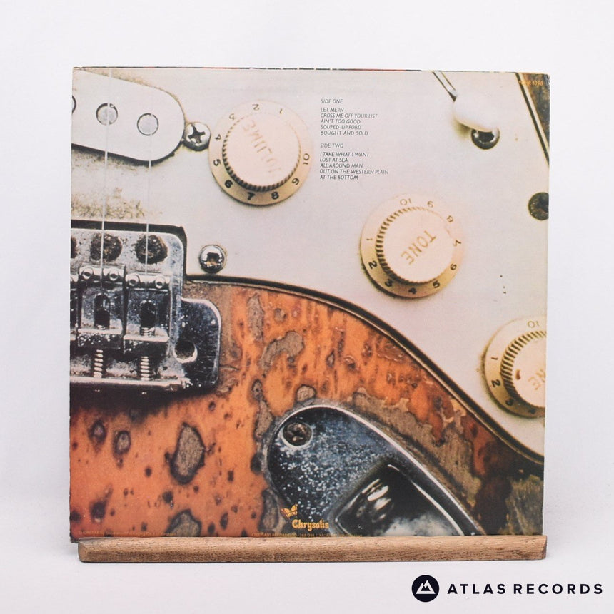 Rory Gallagher - Against The Grain - A3 B3 LP Vinyl Record - EX/VG+