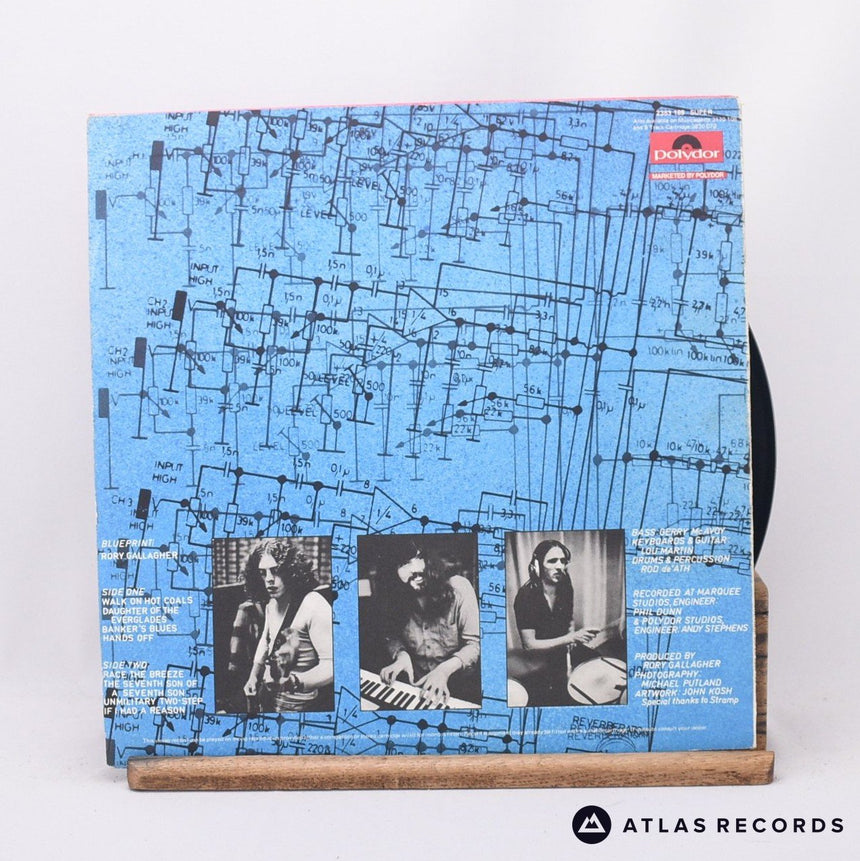 Rory Gallagher - Blueprint - LP Vinyl Record - EX/EX