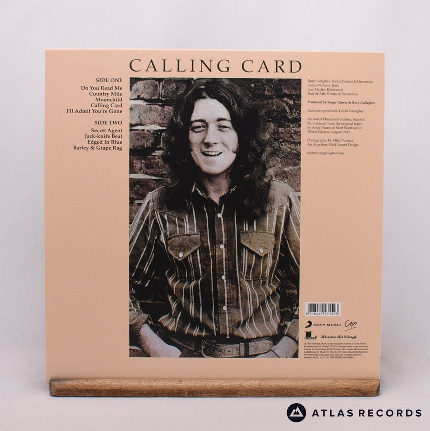 Rory Gallagher - Calling Card - 180G Reissue Remastered LP Vinyl Record - NM/NM