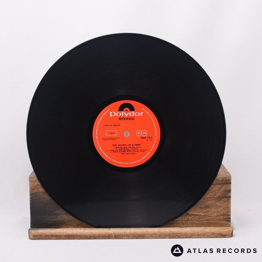 Rory Gallagher - Live! In Europe - Gatefold A//2 B//1 LP Vinyl Record - EX/VG+