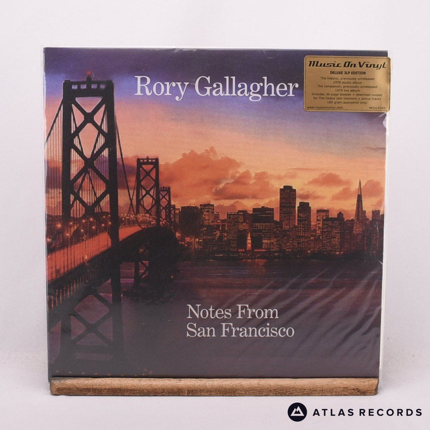 Rory Gallagher Notes From San Francisco 3 x LP Vinyl Record - Front Cover & Record