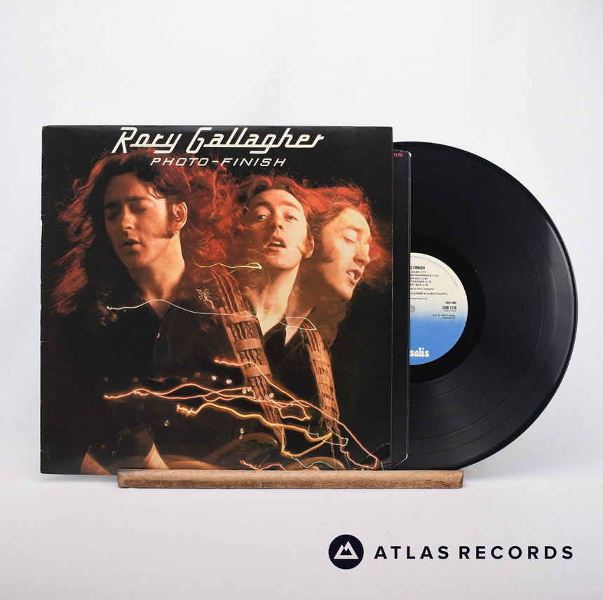 Rory Gallagher Photo-Finish LP Vinyl Record - Front Cover & Record