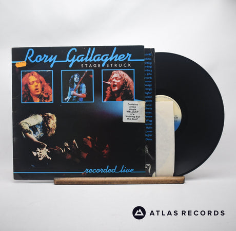 Rory Gallagher Stage Struck 7" + LP Vinyl Record - Front Cover & Record