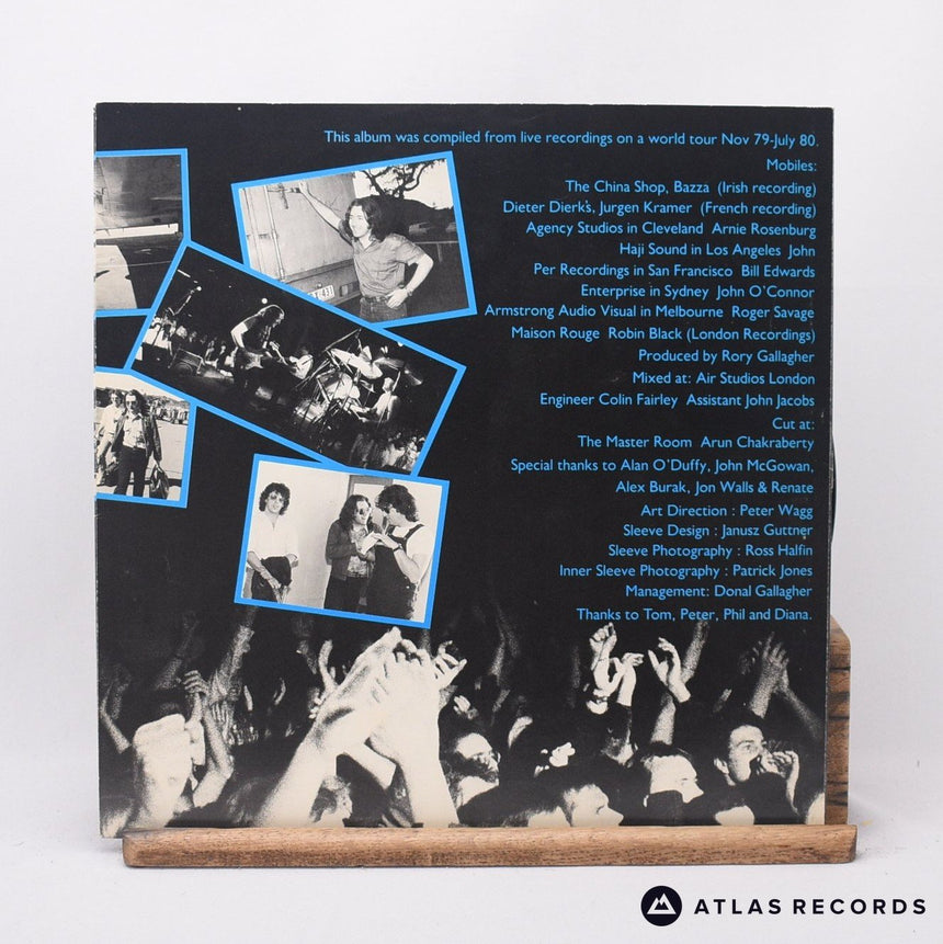 Rory Gallagher - Stage Struck - LP Vinyl Record - EX/EX