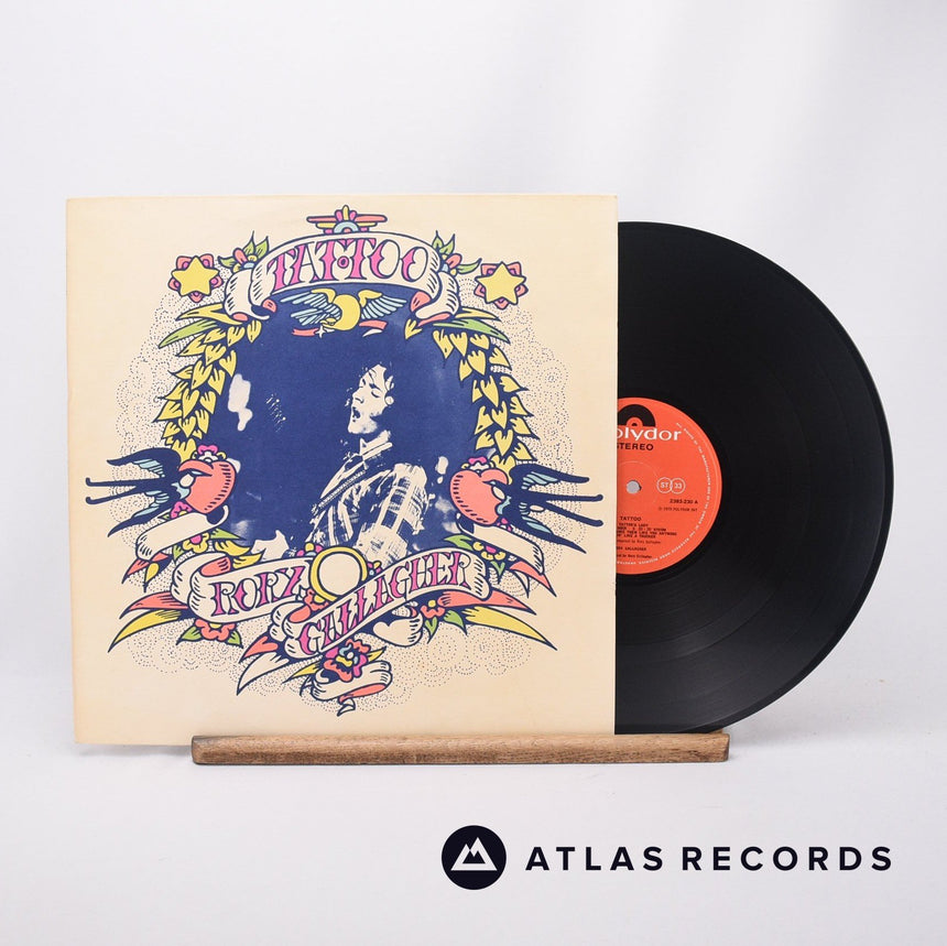 Rory Gallagher Tattoo LP Vinyl Record - Front Cover & Record