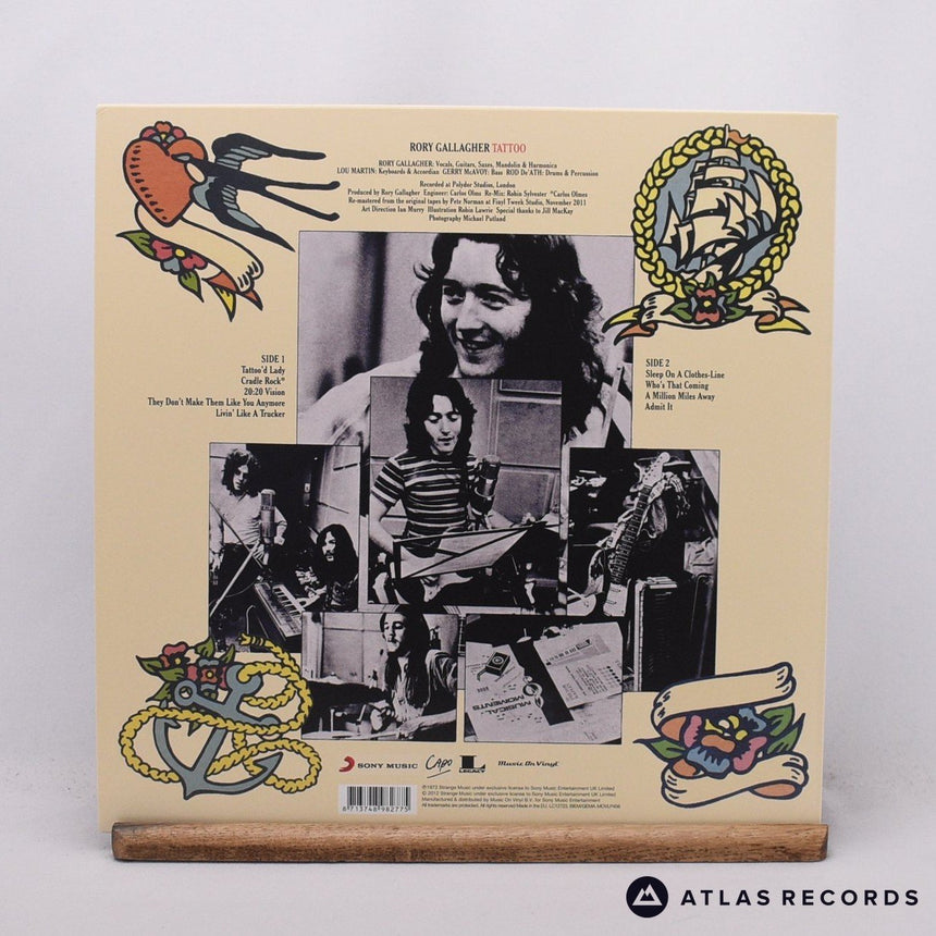 Rory Gallagher - Tattoo - 180G Reissue Remastered A1 B1 LP Vinyl Record - NM/NM