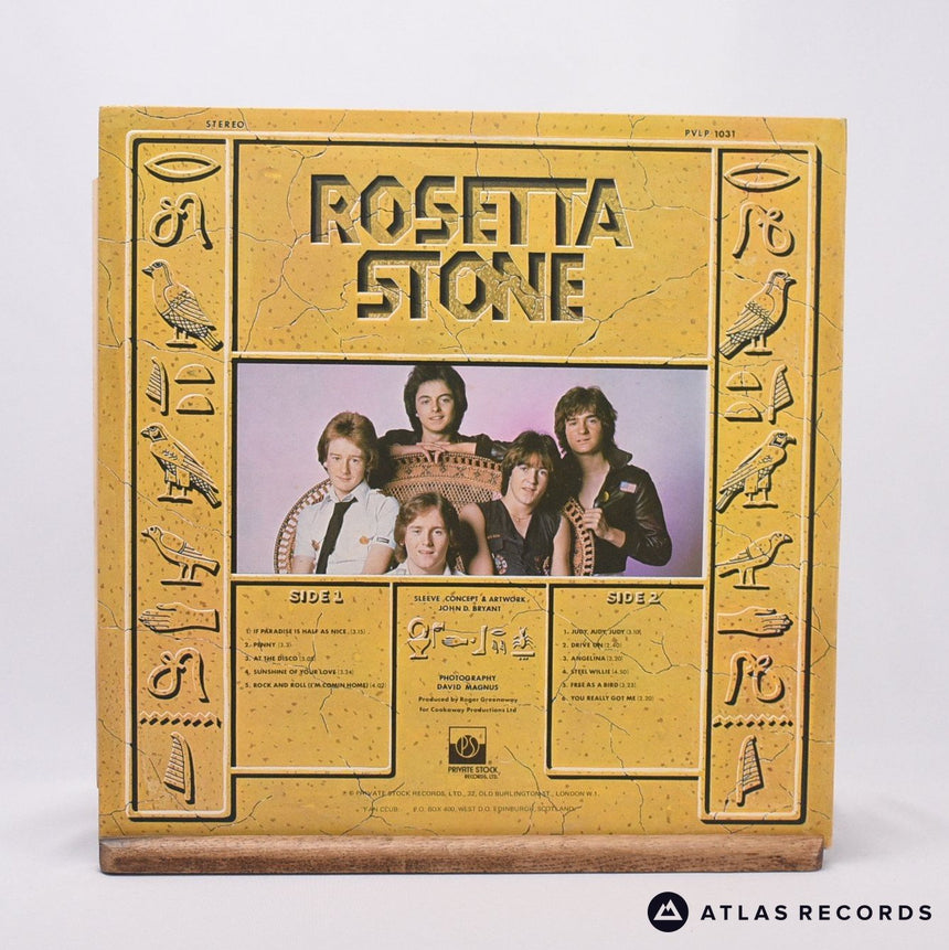 Rosetta Stone - Rock Pictures - Embossed Sleeve LP Vinyl Record - VG+/EX