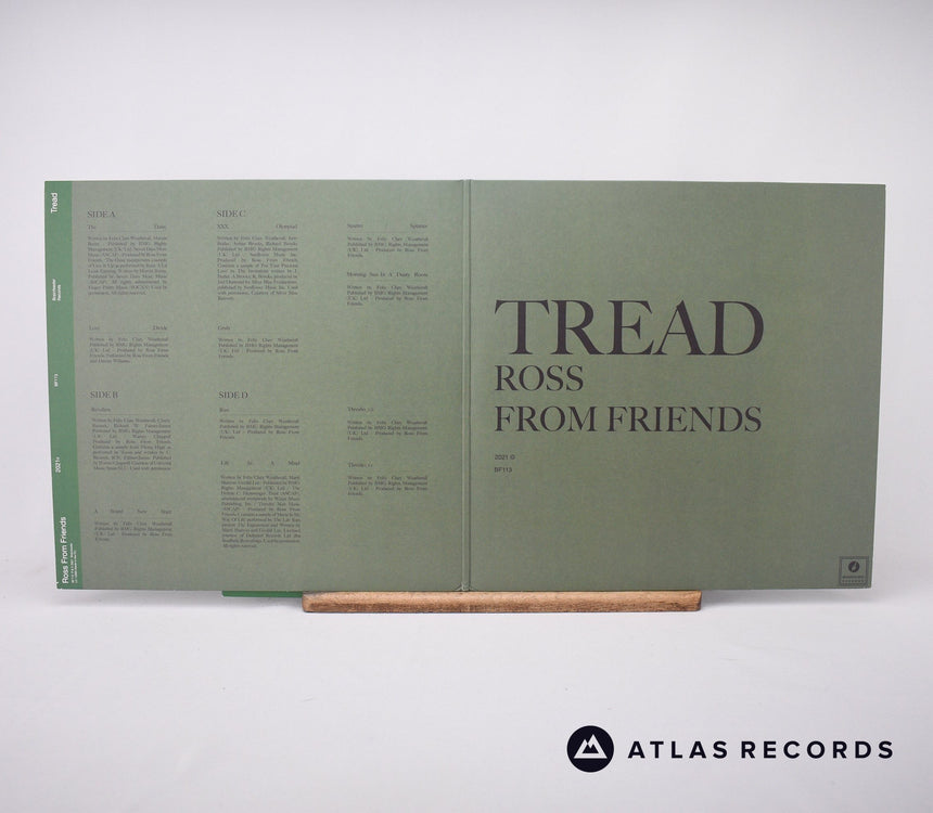 Ross From Friends - Tread - Clear Gatefold 2 x LP Vinyl Record - NM/EX