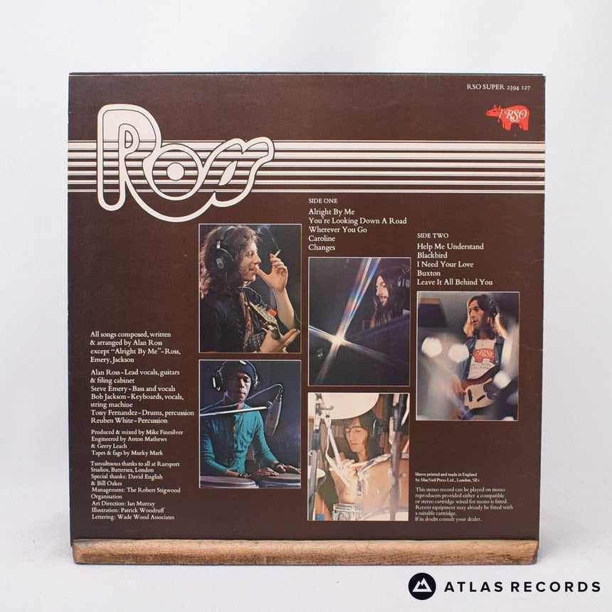 Ross - Ross - A//1 B//1 LP Vinyl Record - EX/EX