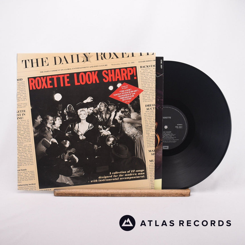 Roxette Look Sharp! LP Vinyl Record - Front Cover & Record