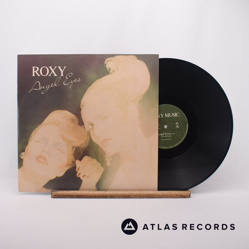 Roxy Music Angel Eyes 12" Vinyl Record - Front Cover & Record