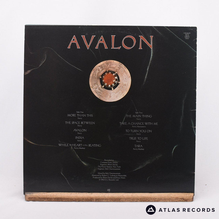 Roxy Music - Avalon - A//3 B//4 LP Vinyl Record - EX/VG+