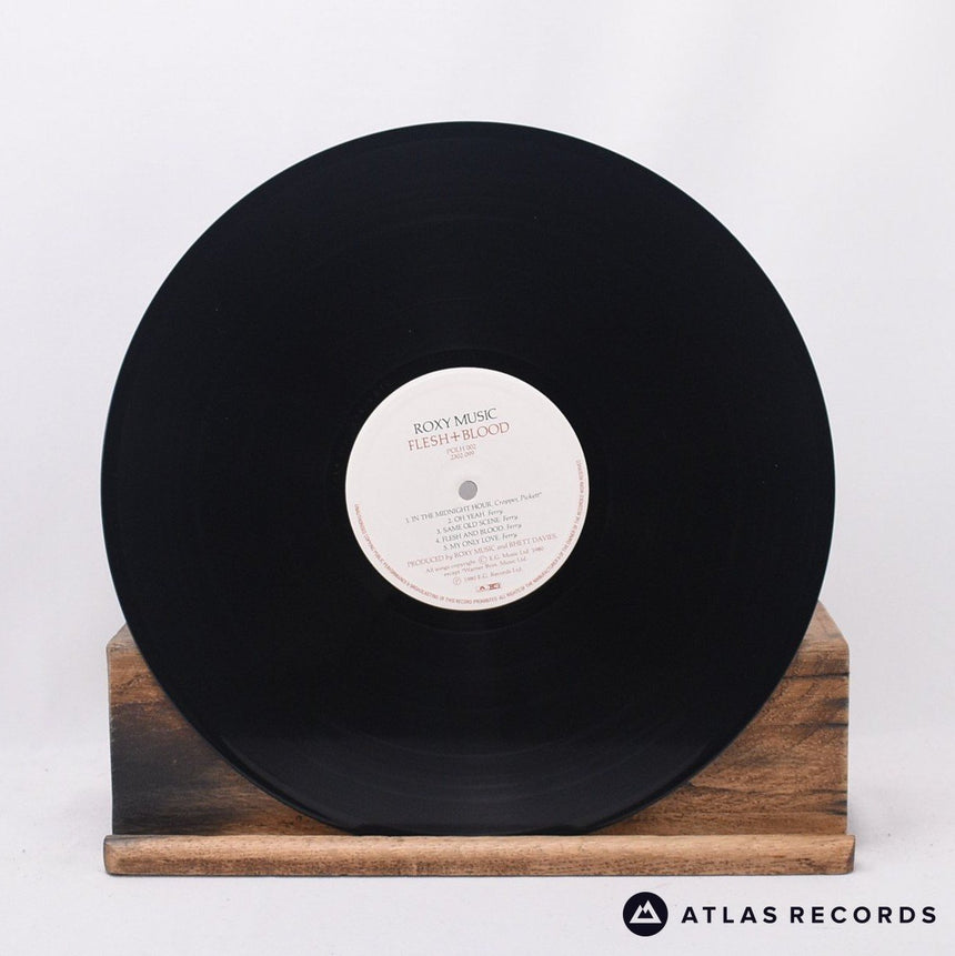 Roxy Music - Flesh + Blood - Strawberry LP Vinyl Record - VG+/EX