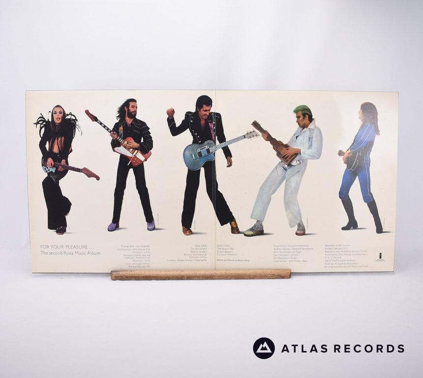 Roxy Music - For Your Pleasure - A-1 B-1 LP Vinyl Record - EX/VG+