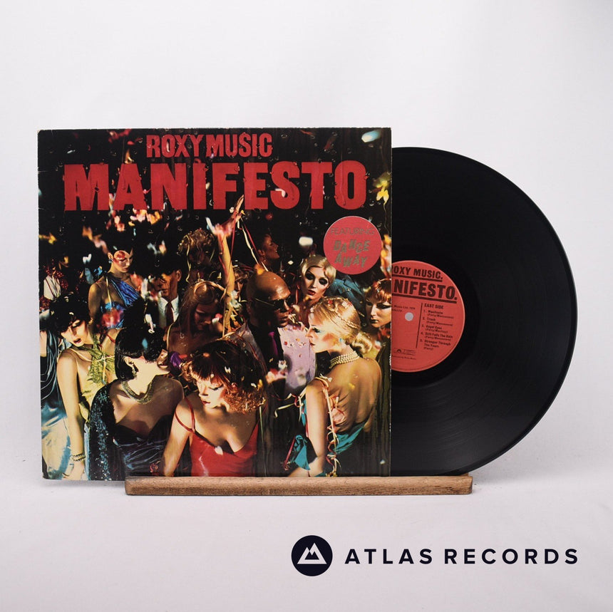 Roxy Music Manifesto LP Vinyl Record - Front Cover & Record