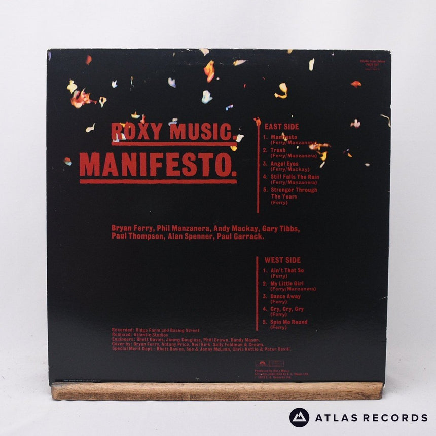 Roxy Music - Manifesto - A//2 B//2 LP Vinyl Record - EX/EX