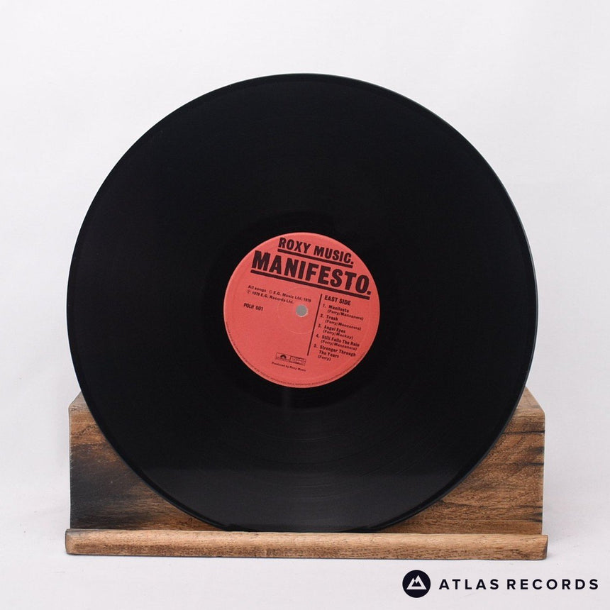 Roxy Music - Manifesto - Strawberry LP Vinyl Record - EX/EX