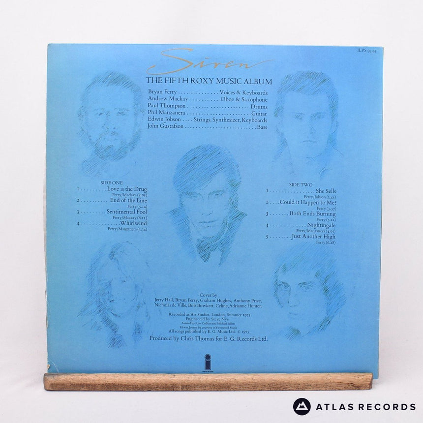 Roxy Music - Siren - LP Vinyl Record - EX/EX