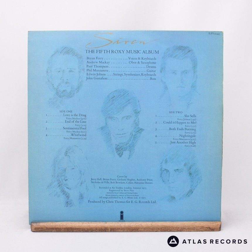 Roxy Music - Siren - LP Vinyl Record - VG+/VG+