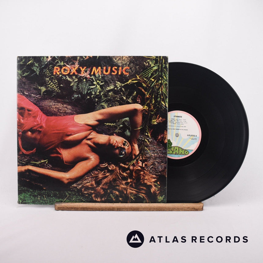 Roxy Music Stranded LP Vinyl Record - Front Cover & Record