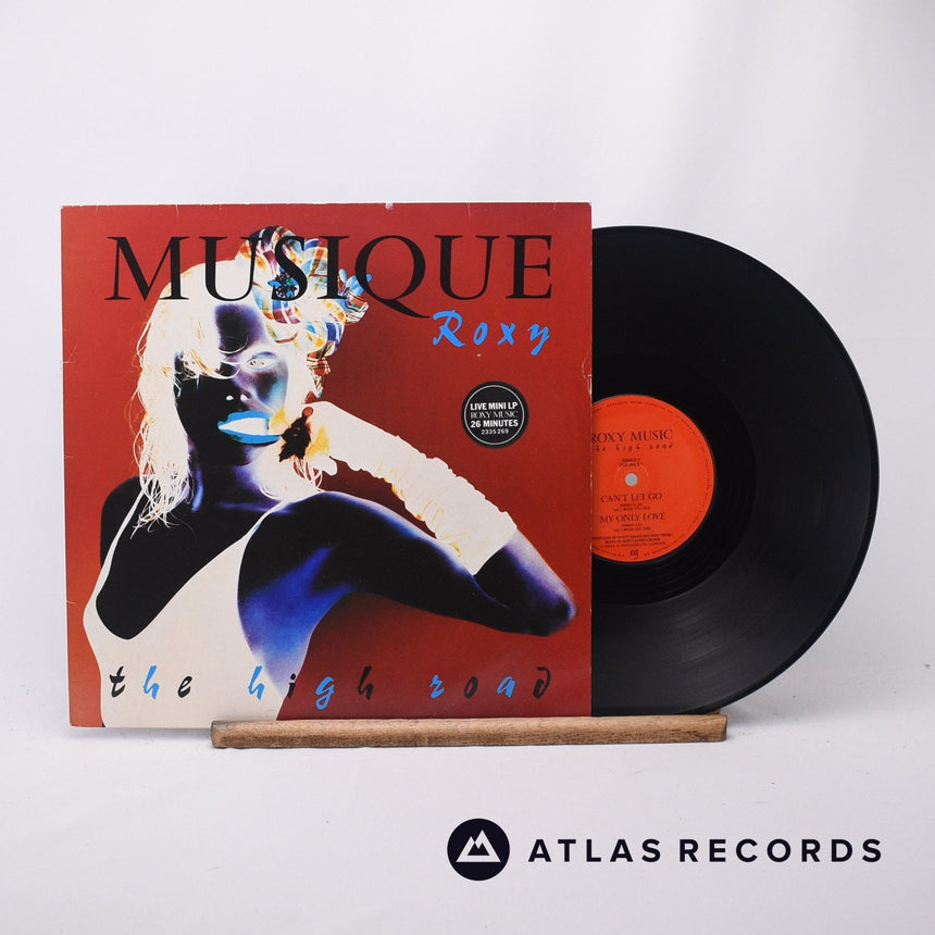 Roxy Music The High Road LP Vinyl Record - Front Cover & Record