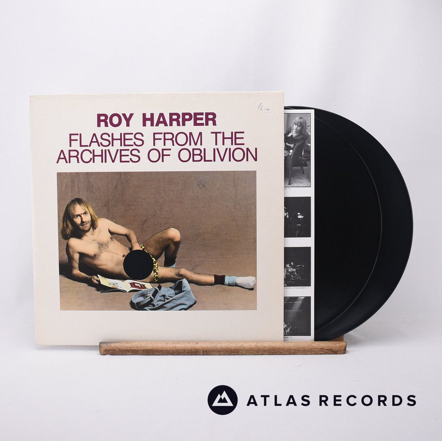 Roy Harper Flashes From The Archives Of Oblivion 2 x LP Vinyl Record - Front Cover & Record