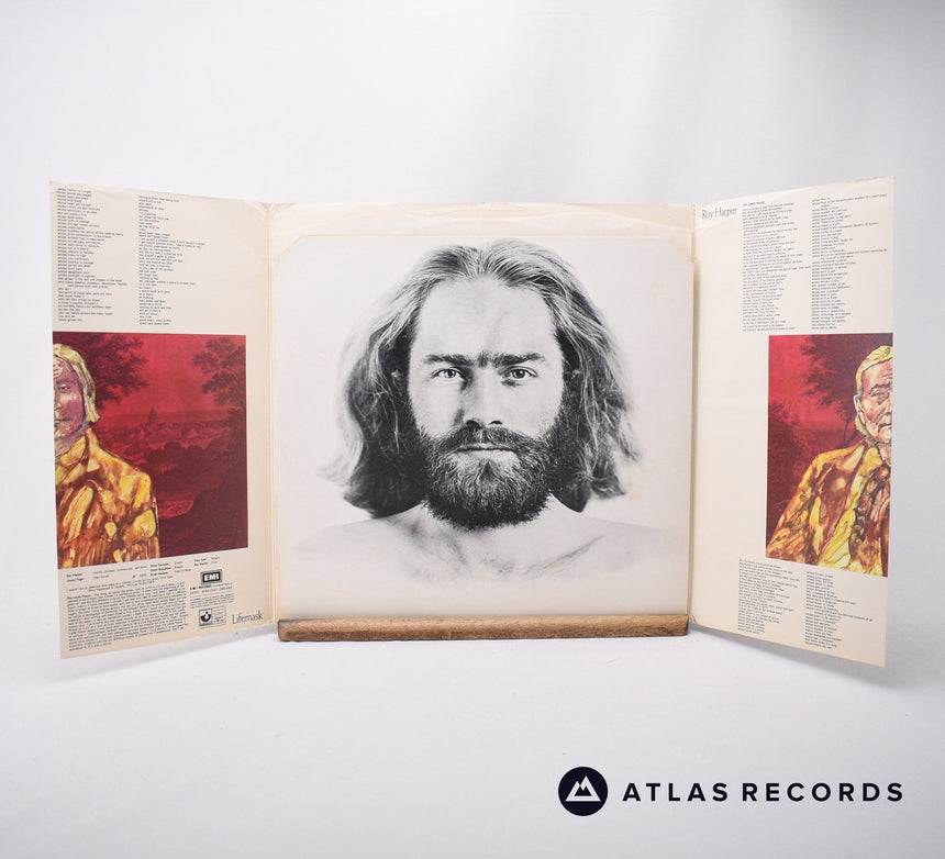 Roy Harper - Lifemask - First Uk Press Gimmick Sleeve LP Vinyl Record - VG+/EX
