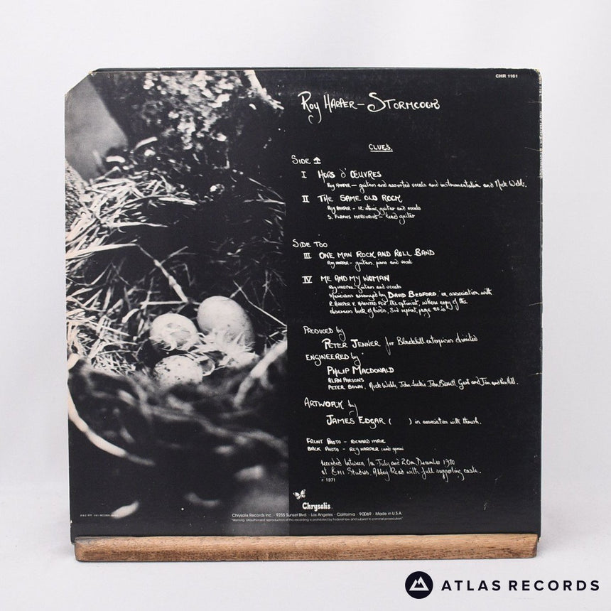 Roy Harper - Stormcock - Reissue Us -A -B LP Vinyl Record - VG/EX