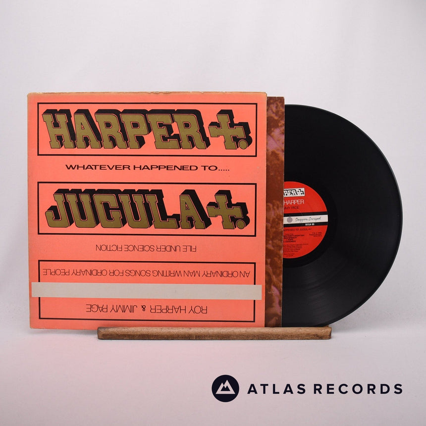 Roy Harper Whatever Happened To Jugula? LP Vinyl Record - Front Cover & Record