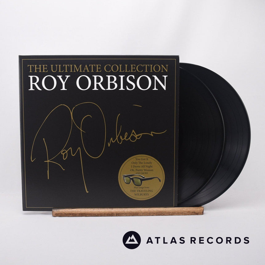 Roy Orbison The Ultimate Collection 2 x LP Vinyl Record - Front Cover & Record