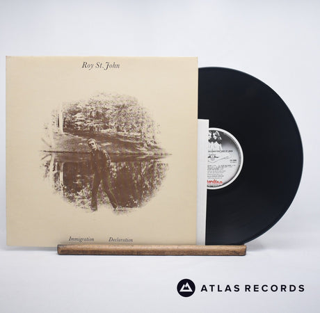 Roy St. John Immigration Declaration LP Vinyl Record - Front Cover & Record
