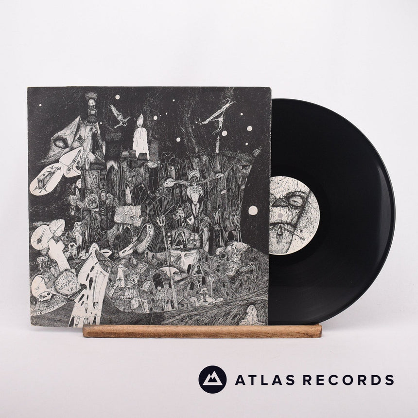 Rudimentary Peni Death Church LP Vinyl Record - Front Cover & Record