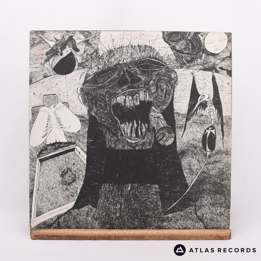 Rudimentary Peni - Death Church - Poster Sleeve A-1 B-1 LP Vinyl Record - EX/EX