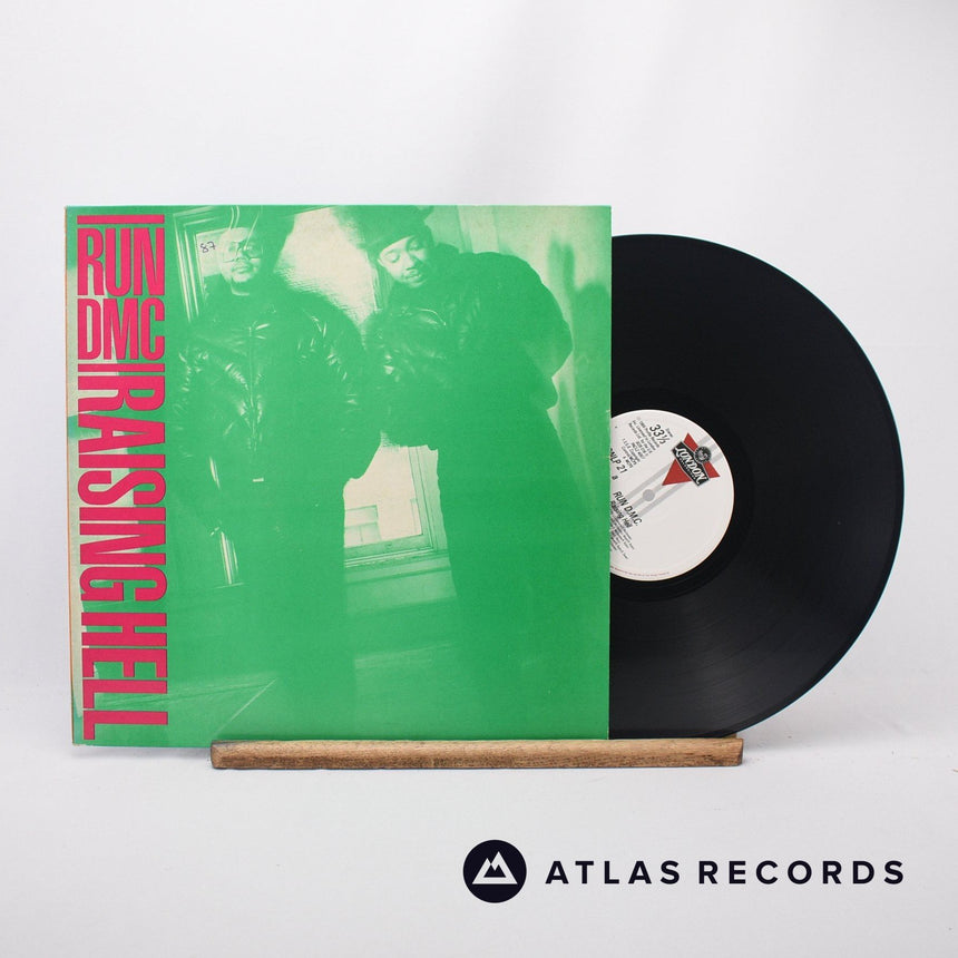 Run-DMC Raising Hell LP Vinyl Record - Front Cover & Record