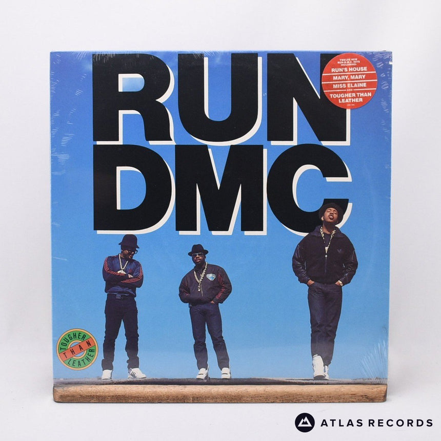 Run-DMC Tougher Than Leather LP Vinyl Record - Front Cover & Record