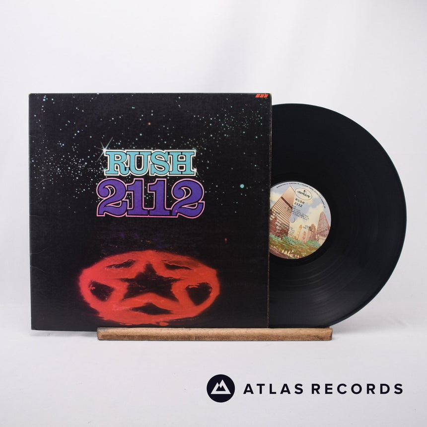 Rush 2112 LP Vinyl Record - Front Cover & Record