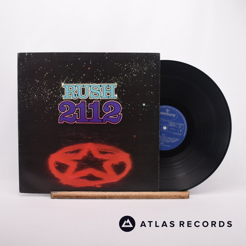 Rush 2112 LP Vinyl Record - Front Cover & Record