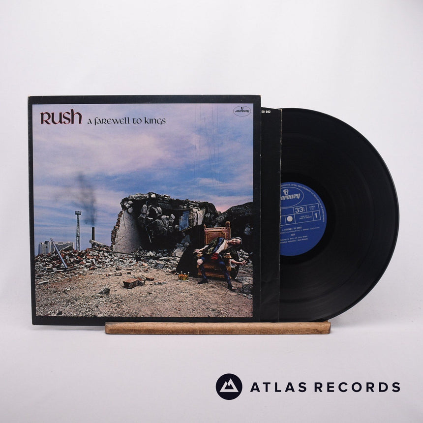 Rush A Farewell To Kings LP Vinyl Record - Front Cover & Record