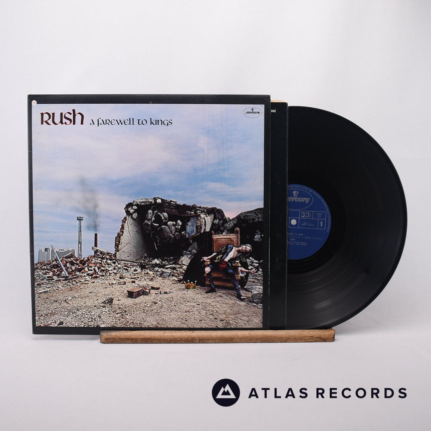 Rush A Farewell To Kings LP Vinyl Record - Front Cover & Record